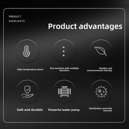 High-temperature and high-pressure steam cleaner