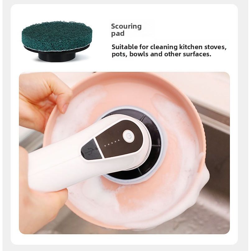 Electric Cleaning Brush Multifunctional Handheld Scrubber